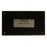 Serpac - 151R,BK - BOX ABS BLACK 5.62"L X 3.25"W