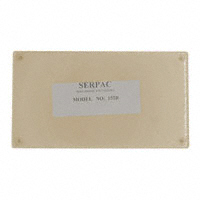 Serpac - 153R,AL - BOX ABS ALMOND 5.62"L X 3.25"W
