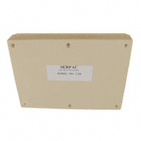 Serpac - 171R,AL - BOX ABS ALMOND 6.88"L X 4.88"W