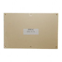 Serpac - 192R,AL - BOX ABS ALMOND 9.5"L X 6.34"W