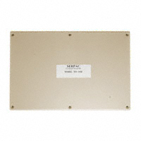 Serpac - 193R,AL - BOX ABS ALMOND 9.5"L X 6.34"W