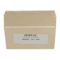 Serpac - 222I,AL - BOX ABS ALMOND 4.1"L X 2.6"W