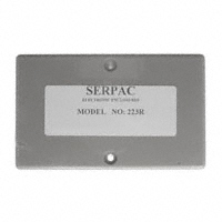 Serpac - 223R,GY - BOX ABS GRAY 4.1"L X 2.6"W