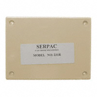 Serpac - 231R,AL - BOX ABS ALMOND 4.38"L X 3.25"W