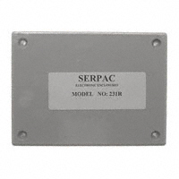 Serpac - 231R,GY - BOX ABS GRAY 4.38"L X 3.25"W