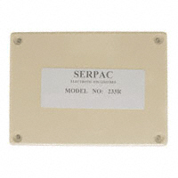 Serpac - 233R,AL - BOX ABS ALMOND 4.38"L X 3.25"W