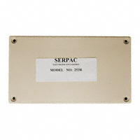 Serpac - 253R,AL - BOX ABS ALMOND 5.62"L X 3.25"W