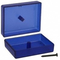 Serpac - C8,TRBL - BOX ABS TRN BLUE 2.4"L X 1.85"W