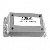 Serpac - WM011RI,GY - BOX ABS GRAY 3.6"L X 2.27"W