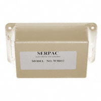Serpac - WM012,AL - BOX ABS ALMOND 3.6"L X 2.25"W