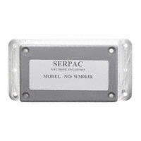 Serpac - WM013R,GY - BOX ABS GRAY 3.62"L X 2.27"W