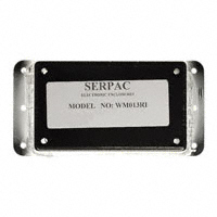 Serpac - WM013RI,BK - BOX ABS BLACK 3.62"L X 2.27"W