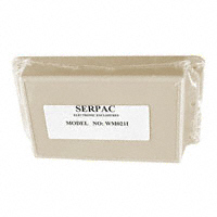 Serpac - WM021I,AL - BOX ABS ALMOND 4.1"L X 2.6"W