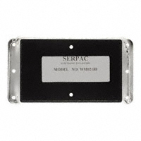 Serpac - WM021RI,BK - BOX ABS BLACK 4.1"L X 2.6"W