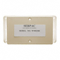 Serpac - WM022RI,AL - BOX ABS ALMOND 4.1"L X 2.6"W