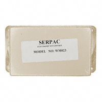 Serpac - WM023,AL - BOX ABS ALMOND 4.1"L X 2.6"W