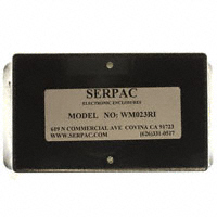 Serpac - WM023RI,BK - BOX ABS BLACK 4.1"L X 2.6"W