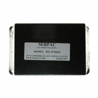 Serpac - WM032,BK - BOX ABS BLACK 4.38"L X 3.25"W