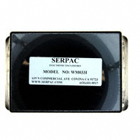 Serpac - WM033I,BK - BOX ABS BLACK 4.38"L X 3.25"W