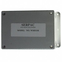 Serpac - WM033R,GY - BOX ABS GRAY 4.38"L X 3.25"W