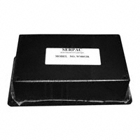 Serpac - WM053R,BK - BOX ABS BLACK 5.62"L X 3.25"W