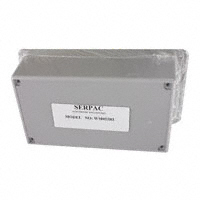 Serpac - WM053RI,GY - BOX ABS GRAY 5.62"L X 3.25"W