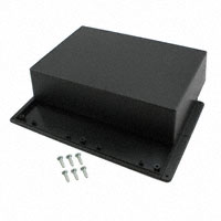 Serpac - WM094I,BK - BOX ABS BLACK 9.5"L X 6.34"W
