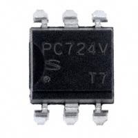 Sharp Microelectronics - PC724V0NIPXF - OPTOISOLATR 5KV TRANSISTOR 6-SMD