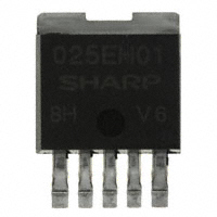Sharp Microelectronics - PQ025EH01ZPH - IC REG LINEAR 2.5V 1A TO263