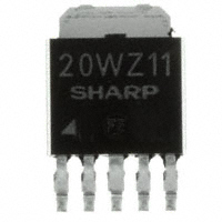 Sharp Microelectronics - PQ20WZ1UJ00H - IC REG LINEAR POS ADJ 1A SC63