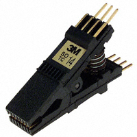 3M - 923655-14 - 14-PIN TEST CLIP GOLD SOIC .15"