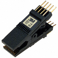 3M - 923665-18 - 18-PIN TEST CLIP GOLD SOIC .30"