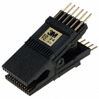 3M - 923665-24 - 24-PIN TEST CLIP GOLD SOIC .30"