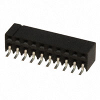 3M - 950420-8200-AR-TR - CONN SOCKET 20POS 2MM R/A SMD