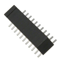 3M - 950422-8200-AR-TR - CONN SOCKET 22POS 2MM R/A SMD