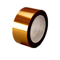 3M - 5433 AMBER, 12 IN X 36 YD - TAPE LOW STATIC POLYIMIDE FILM