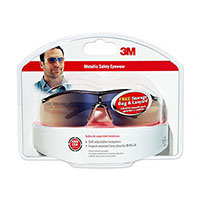 3M - 90788-80025T - SAFETY GLASSES SILVER 1=4 PAIR