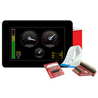 4D Systems Pty Ltd - GEN4-ULCD-50D-CLB-PI - DISPLAY LCD TFT 5.0" 800X480