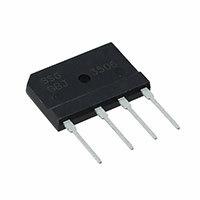 SMC Diode Solutions - GBJ606TB - BRIDGE RECT 1PHASE 600V 6A GBJ
