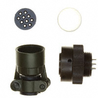 Souriau - 85106EC1210P50 - CONN PLUG STRAIGHT 10POS W/PINS