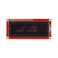 SparkFun Electronics - LCD-09068 - LCD SERIAL ENAB 16X2 BK ON GN