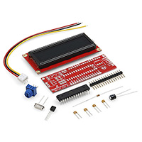 SparkFun Electronics - LCD-10097 - SERIAL ENABLED LCD KIT 16X2
