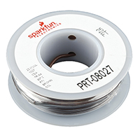 SparkFun Electronics - PRT-08027 - HOOK-UP SOLID 22 AWG BROWN 25'