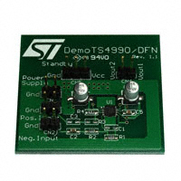 STMicroelectronics - DEMOTS4990Q - BOARD DEMO FOR TS4990