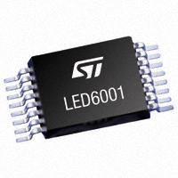 STMicroelectronics - ALED6001 - IC LED DRIVER CTRLR DIM 16HTSSOP