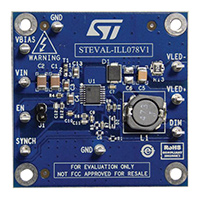 STMicroelectronics - STEVAL-ILL078V1 - EVAL BOARD LED6000 1A LED DVR