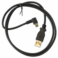 Storm Interface - 4500-013 - USB CABLE W/ 90 DEG MINI B CONN