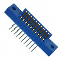 Sullins Connector Solutions - EBC10MMBD - CONN CARDEDGE MALE 20POS 0.100