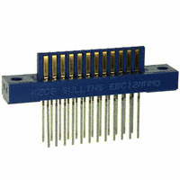 Sullins Connector Solutions - EBC12MMMD - CONN CARDEDGE MALE 24POS 0.100