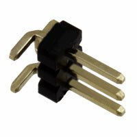 Sullins Connector Solutions - GRPB031VWTC-RC - CONN HEADER .050" 3POS SMD GOLD